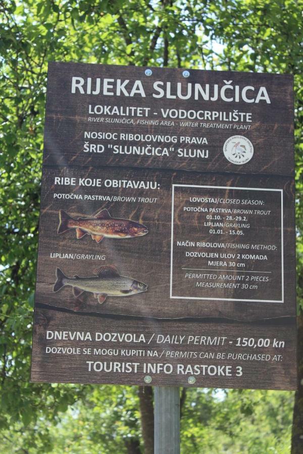 Rooms Jana Slunj Zewnętrze zdjęcie
